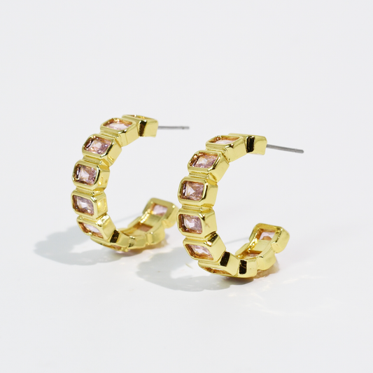 Sweet Spark Pink Hoop