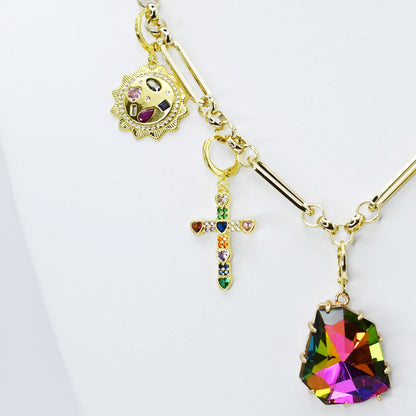 The Glitz and Glam Charm Necklace