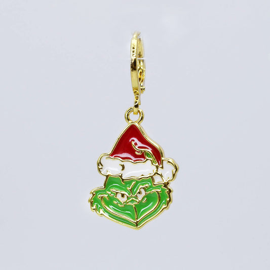 The Grinch Gold Charm CH-278