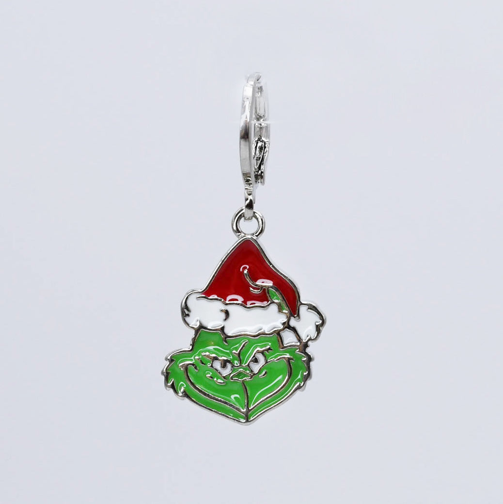 The Grinch Silver Charm CH-324