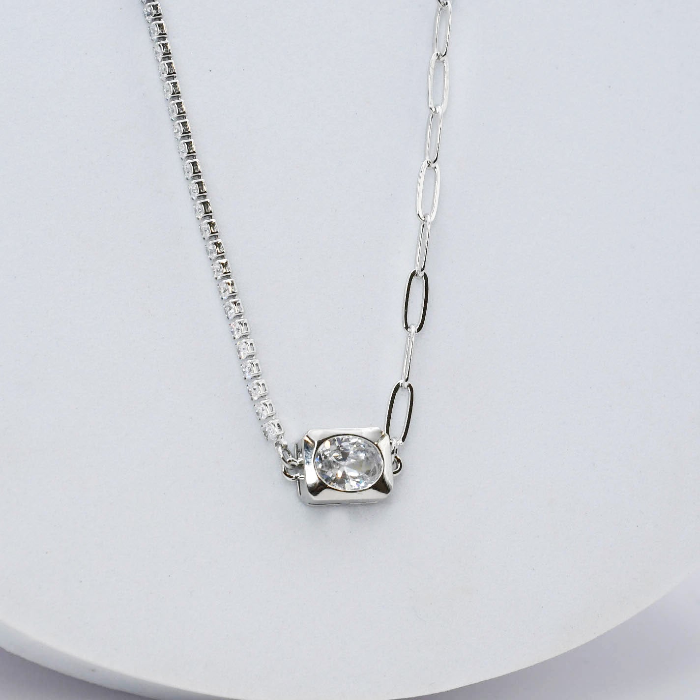 The Kathleen Necklace Silver K10