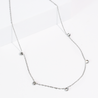 The Maddy Waterproof Silver Necklace