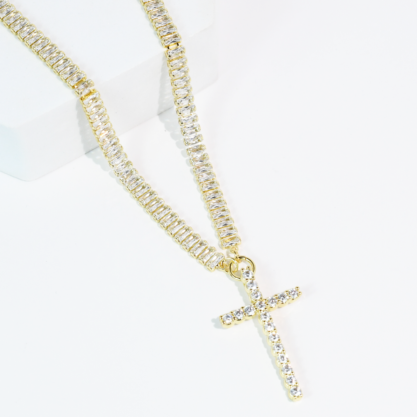 The Royale Cross Necklace