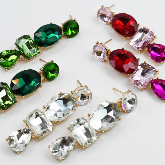 Time to Sparkle  Statement Earrings