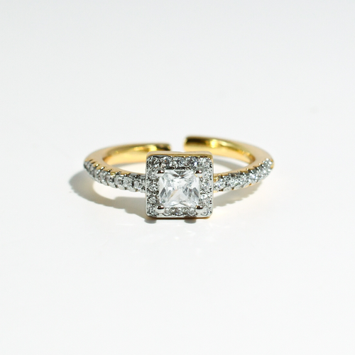 hypoallergenic ring, waterproof ring, tarnish free jewelry, boutique wholesale jewelry, dainty gold ring, gemstone statement ring, sparkly cubic zirconia ring, high quality jewelry gifts, elegant gold plated ring, trendy fashion ring, pastel gemstone ring