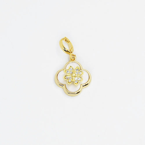 Trebol Flower Charm CH-35