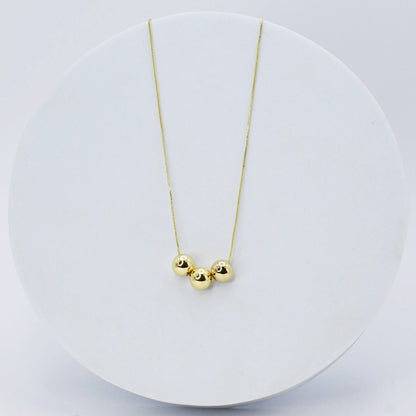 Triple Fireball Necklace C-27