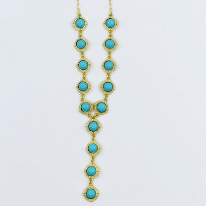 Turquoise Cascade Necklace