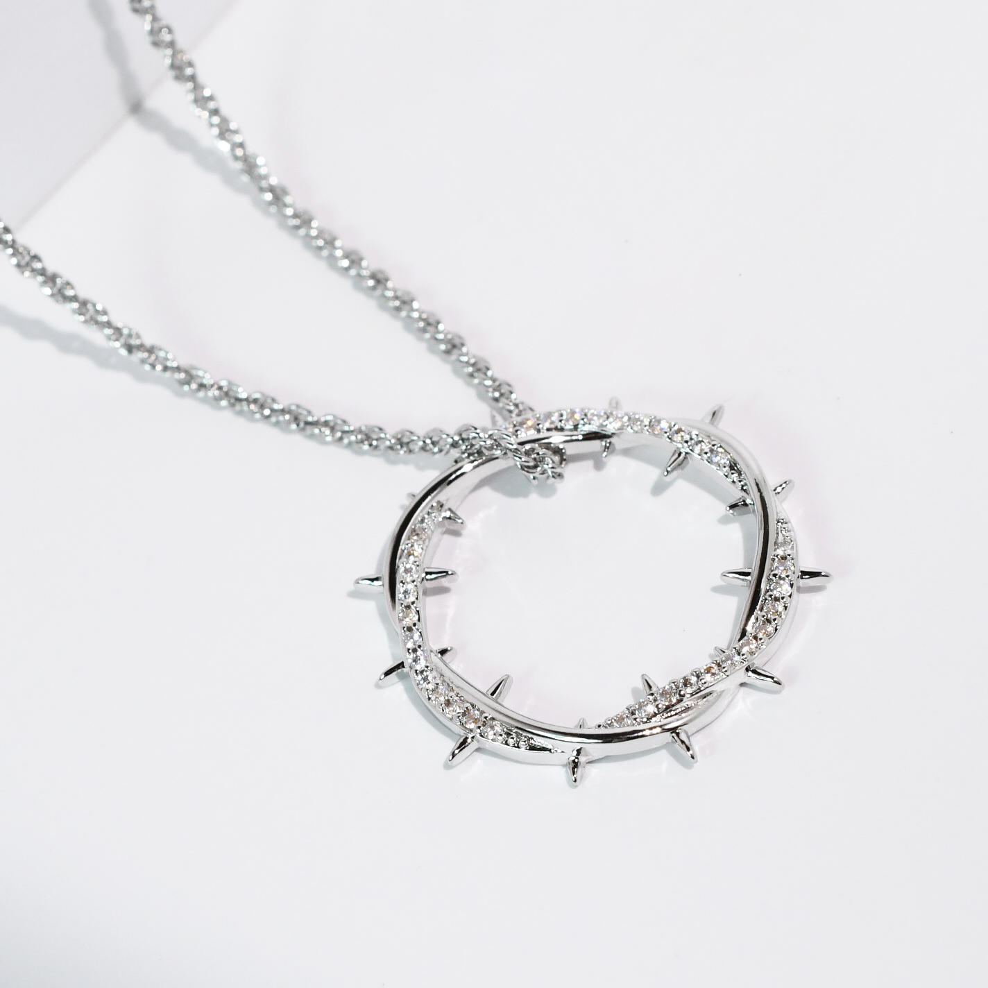 Victory Silver Necklace