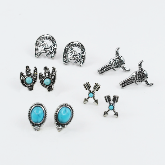 Western Cutie Studs Set