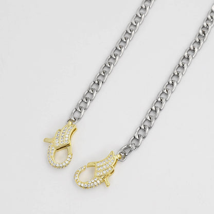 Wing Silver Necklace I66