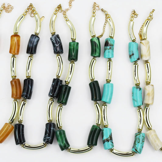Worth Remembering Chunky Statement Necklace