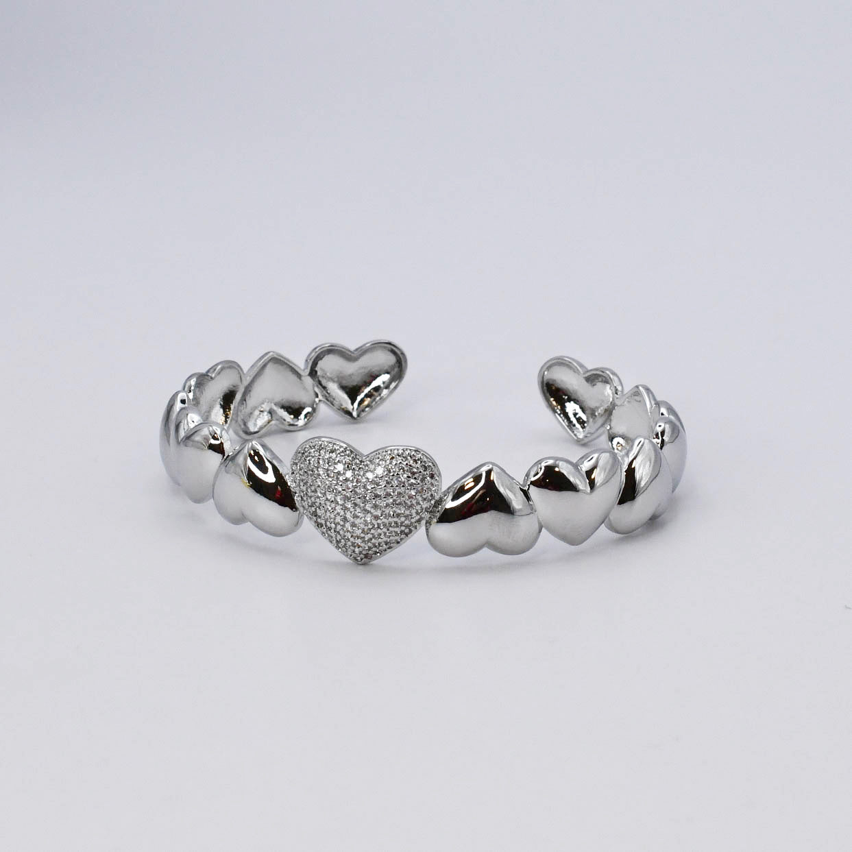 Wrapped In Hearts Bangle O33