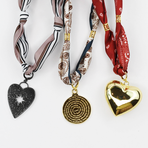 Wrapped in Style Scarf Necklace