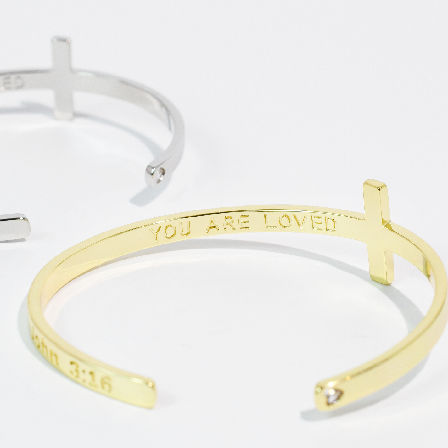 John 3:16 You Are Loved Bangle