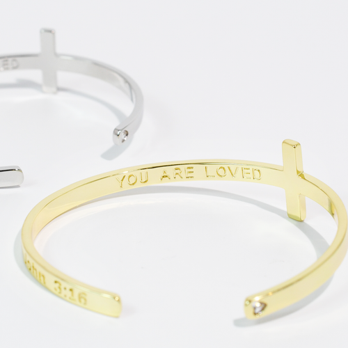 John 3:16 You Are Loved Bangle