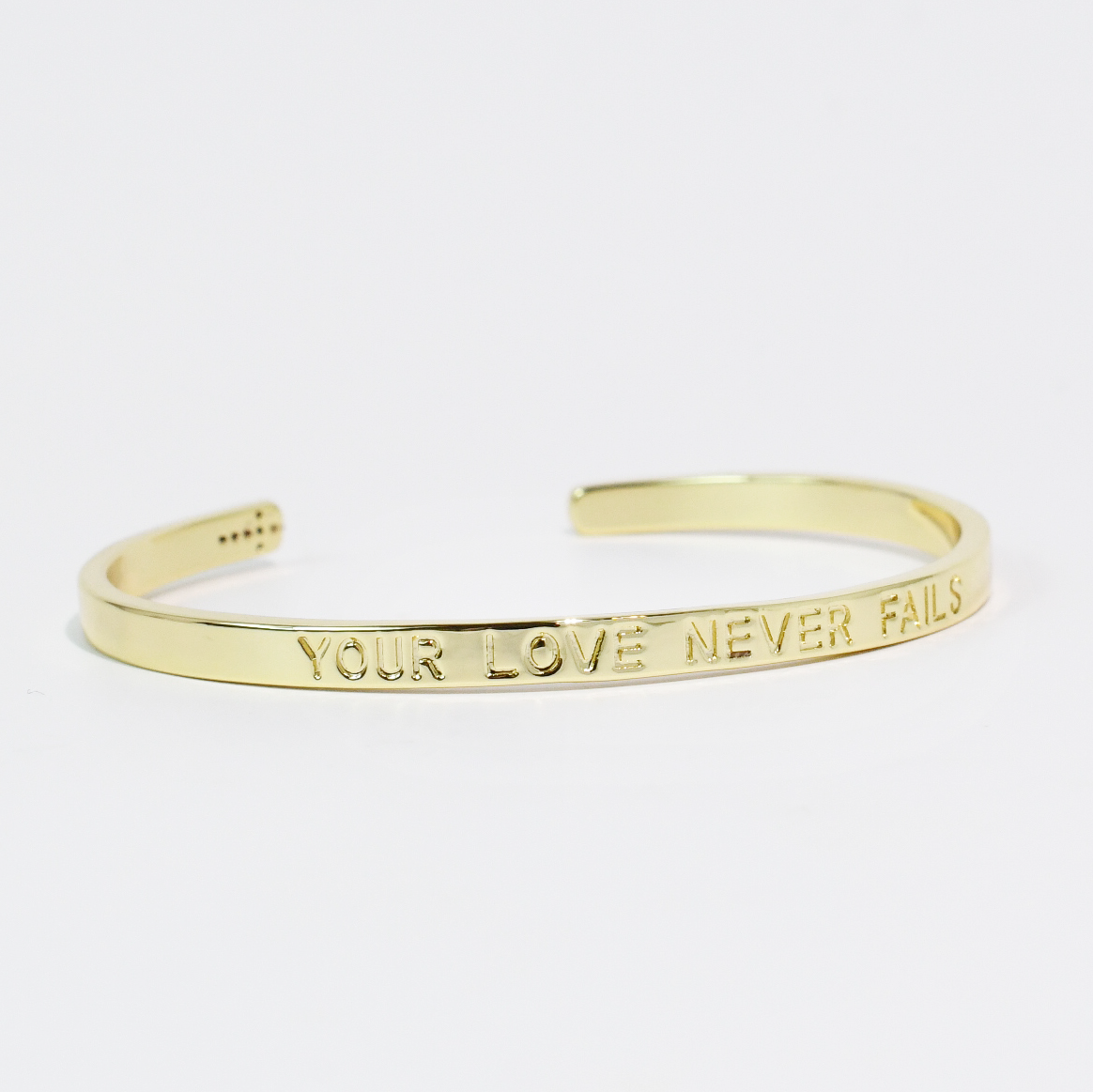 Your Love Never Fails Bangle
