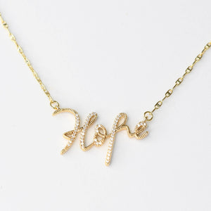 Hope Gold Necklace I-40