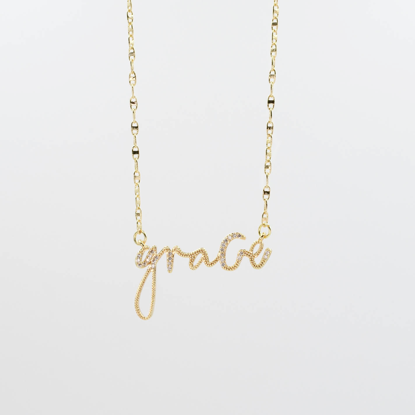 Grace Gold Necklace I 42