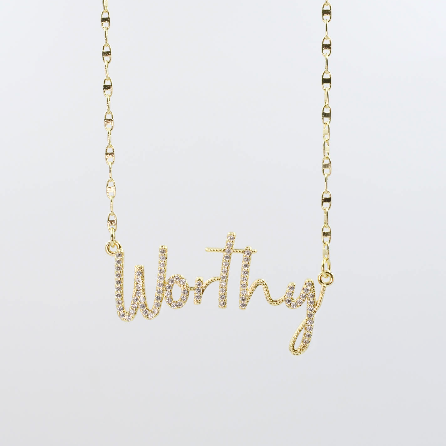 Worthy Gold Necklace I-46