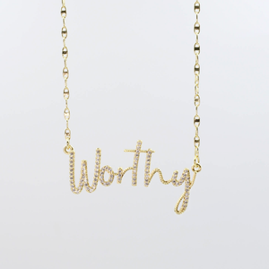 Worthy Gold Necklace