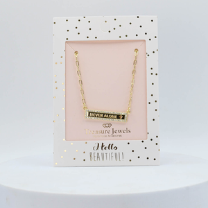 Never Alone Gold Necklace