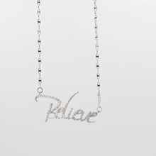 Load image into Gallery viewer, Believe Silver Necklace
