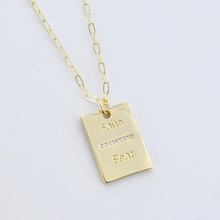 Load image into Gallery viewer, Faith Over Fear Necklace
