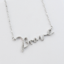 Load image into Gallery viewer, Brave Necklace Silver

