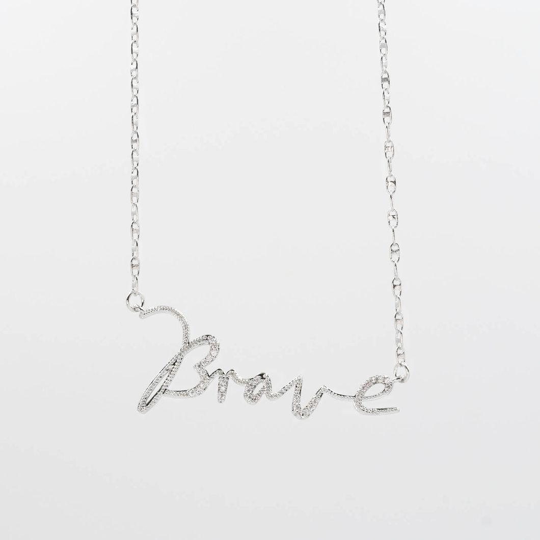 Brave Necklace Silver I-39