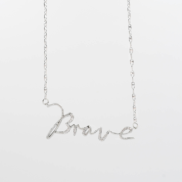 Brave Necklace Silver