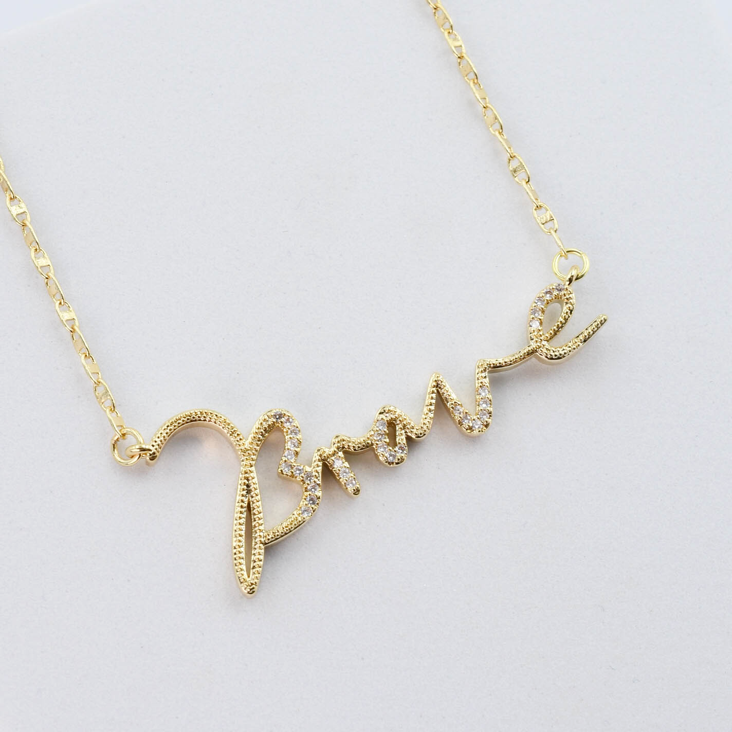 Brave Necklace Gold I-39