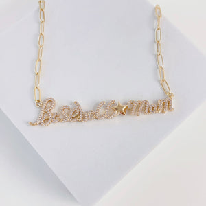 Baseball Mom Gold Necklace T39