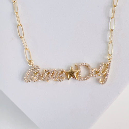 Game Day Gold Necklace T38