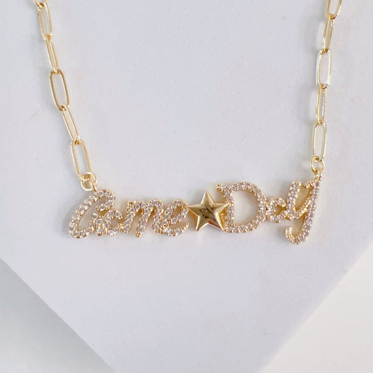 Game Day Gold Necklace T38