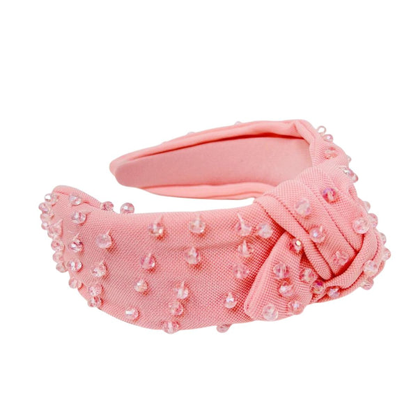 Amy Knot Headband Light Pink U74