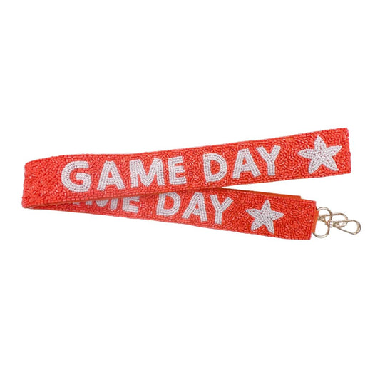 Game Day Orange/White Strap