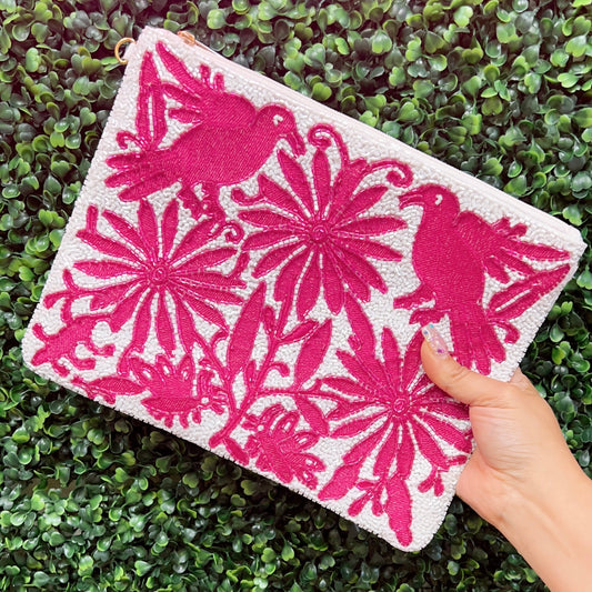 Vidanta Pink Clutch