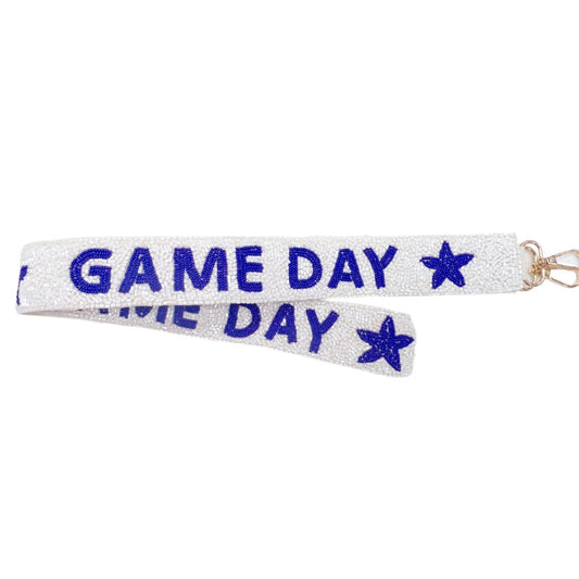 Game Day Blue/White Strap