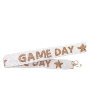Game Day White/Gold Strap