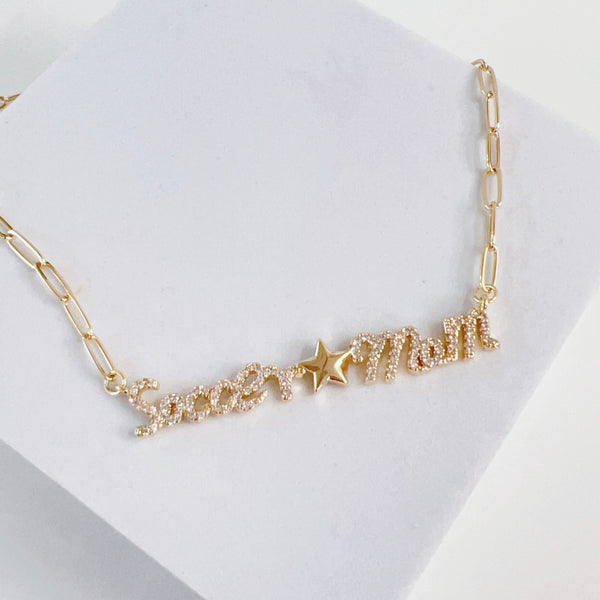 Soccer Mom Gold Necklace