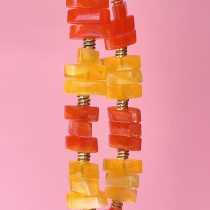 Glow Stone Sunset Necklace