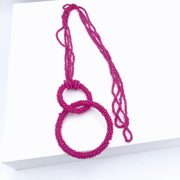 Fiesta Necklace Pink