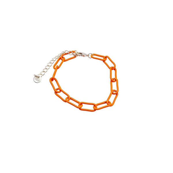 Link Orange Bracelet O41