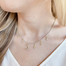 Load image into Gallery viewer, Constellation Necklace Gold K9
