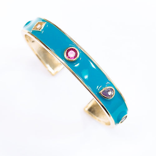 Katie Blue Bangle O10