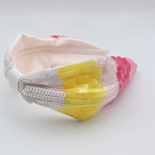 Multi pastel headband U13