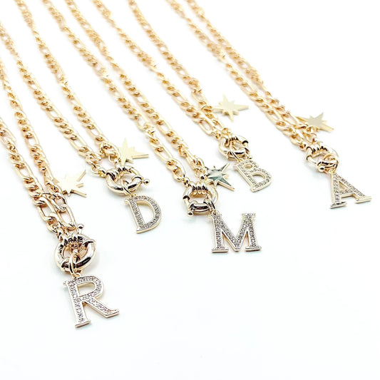 Initial Letter Necklace