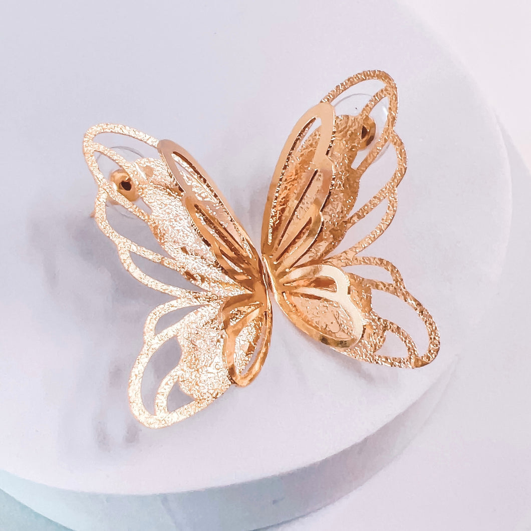 Mary Butterfly Stud Earrings