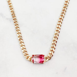 Royal Gem Pink Necklace